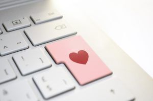 heart, love, keyboard