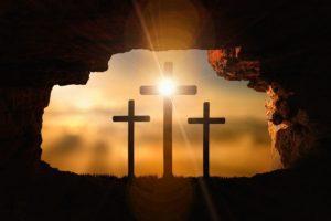 resurrection, crosses, crucifixion